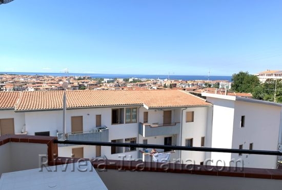 SCA 273, Two bedroom apartment with sea views in Scalea