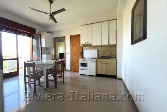 Bilocale con vista mare a Scalea