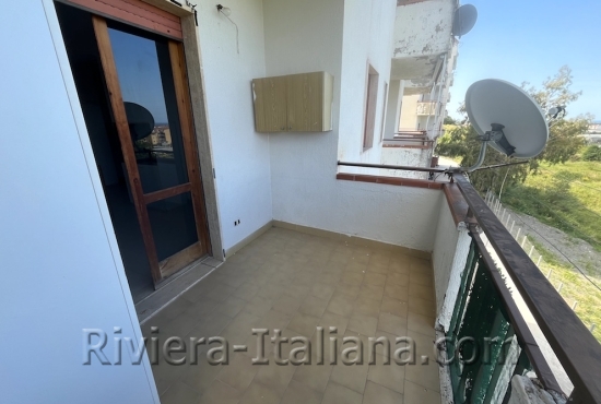 Bilocale con vista mare a Scalea