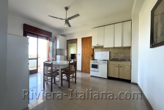 Bilocale con vista mare a Scalea